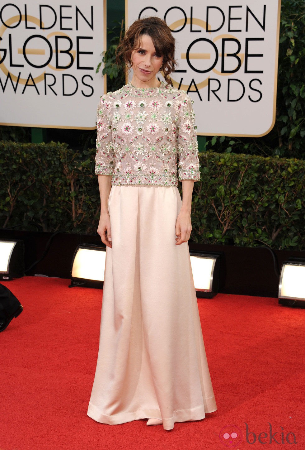 Sally Hawkins en la alfombra roja de los Globos de Oro 2014