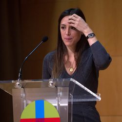 Tamara Falcó piensa sobre su proceso de conversión en un encuentro universitario