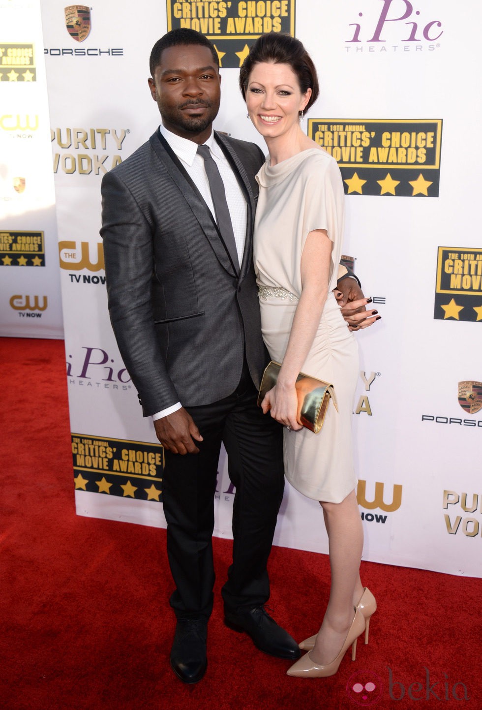 David Oyelowo en la alfombra roja de los Critics' Choice Movie Awards 2014