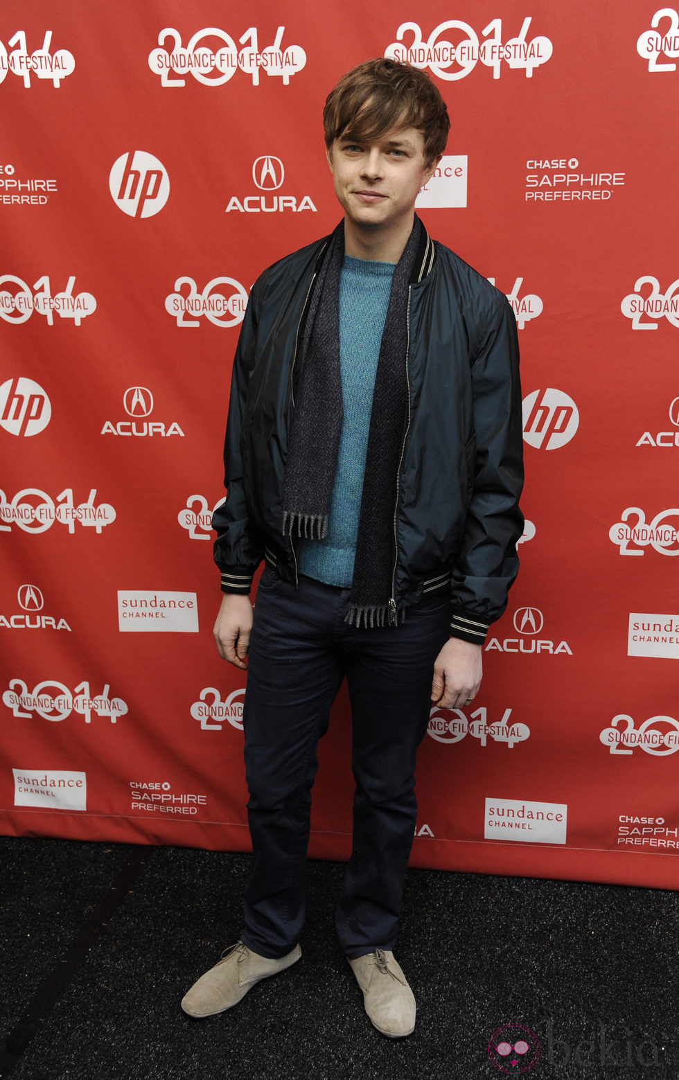 Dane DeHaan a su llegada al festival de cine 'Sundance' 2014