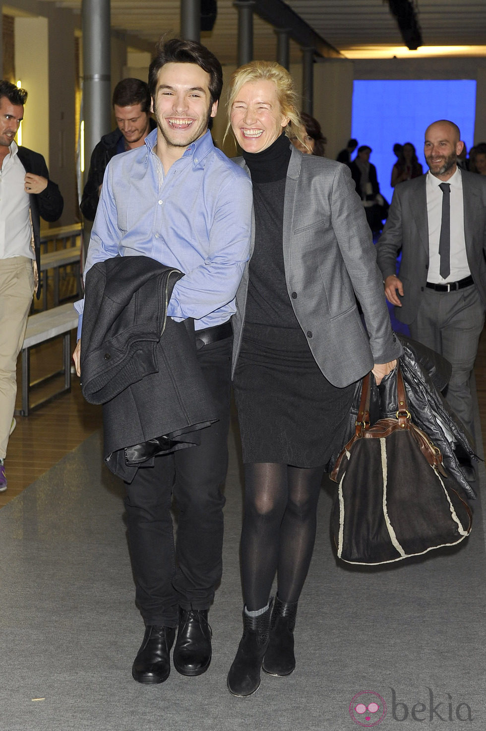 Ricardo Gómez y Ana Duato en la tercera jornada de Madrid Fashion Show Men 2014