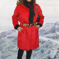 Lolita en el estreno de la serie 'El Príncipe'