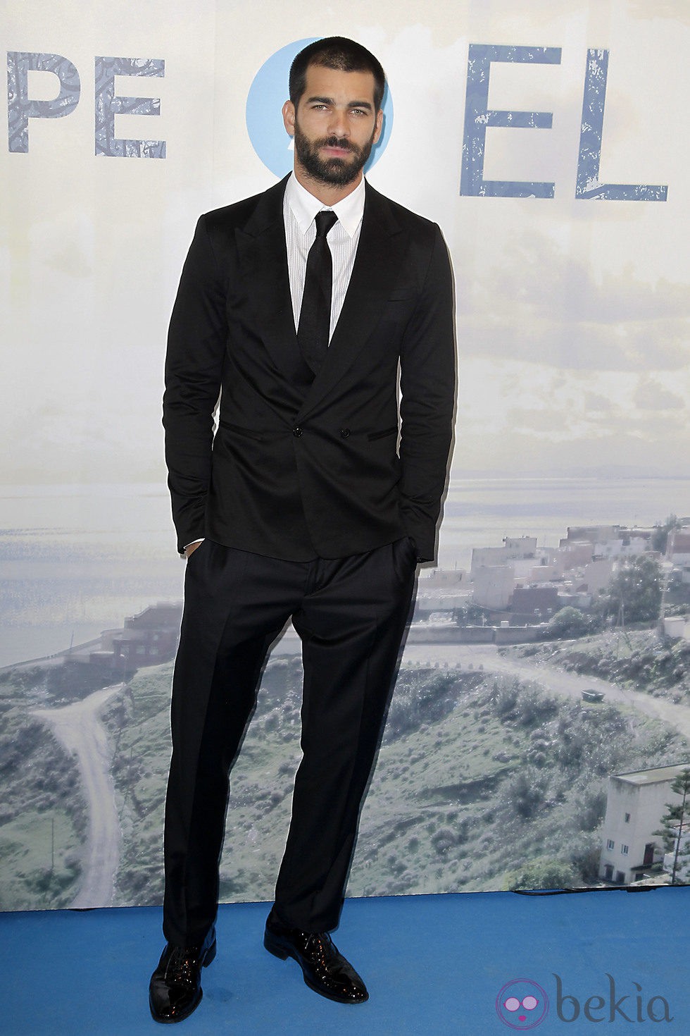 Rubén Cortada en el estreno de la serie 'El Príncipe'