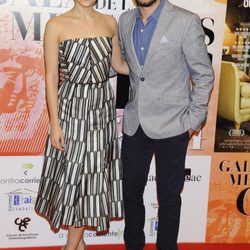 Aura Garrido y Javier Pereira en la entrega de las Medallas del CEC 2013
