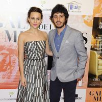 Aura Garrido y Javier Pereira en la entrega de las Medallas del CEC 2013