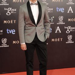Paco León en la alfombra roja de los Goya 2014