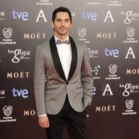 Paco León en la alfombra roja de los Goya 2014