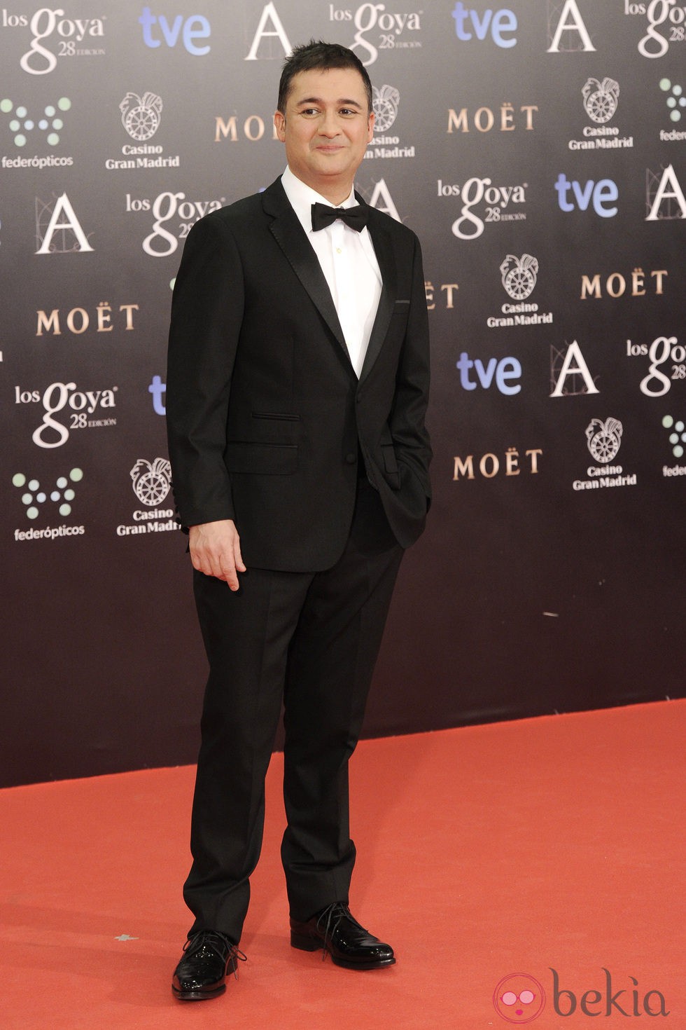 Secun de la Rosa en los Premios Goya 2014