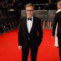 Christoph Waltz en la alfombra roja de los BAFTA 2014