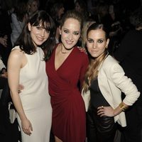 Marta Larralde y Ana Fernández en el desfile de Roberto Torretta en Madrid Fashion Week otoño/invierno 2014/2015