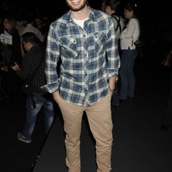 Javier Pereira en el desfile de Ion Fiz en Madrid Fashion Week otoño/invierno 2014/2015
