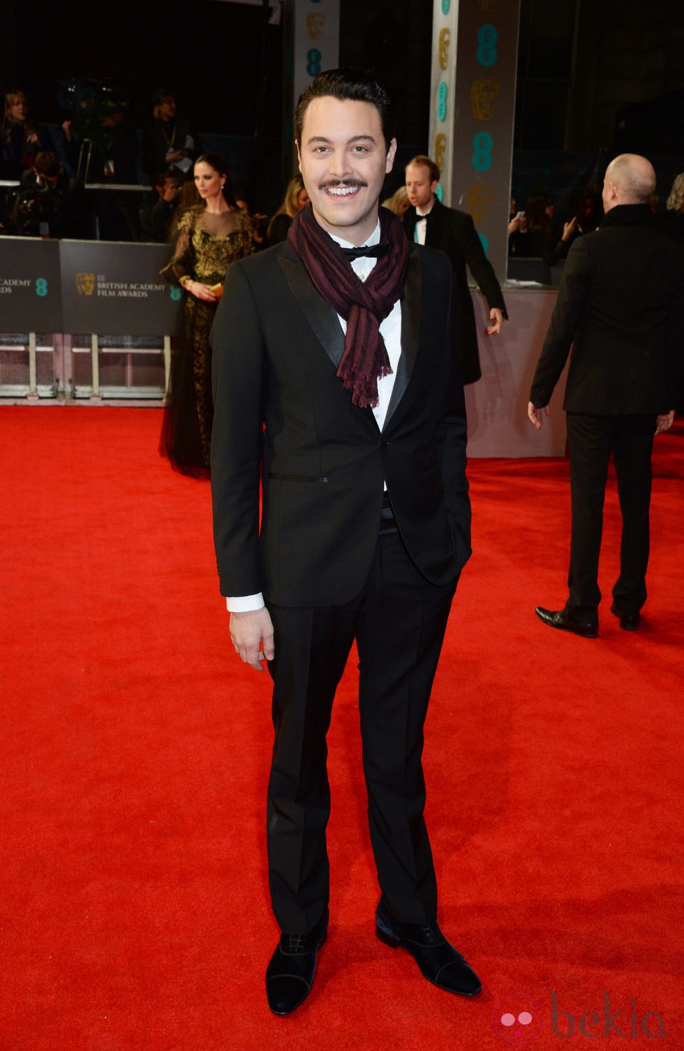 Jack Huston en los BAFTA 2014