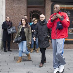 Lamar Odom pasea por Vitoria tras fichar por el Baskonia