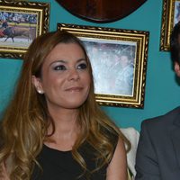 María José Campanario y Jesulín de Ubrique en una comida en Ubrique