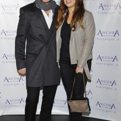 Natalia Verbeke y Jaime Renedo en la fiesta de aniversario de un gimnasio