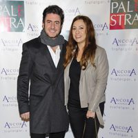 Natalia Verbeke y Jaime Renedo en la fiesta de aniversario de un gimnasio