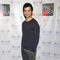 Fran Perea en la fiesta de aniversario de un gimnasio