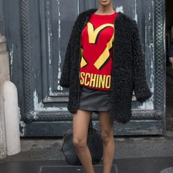 Jourdan Dunn en el desfile de Balmain en la Semana de la Moda de París 2014