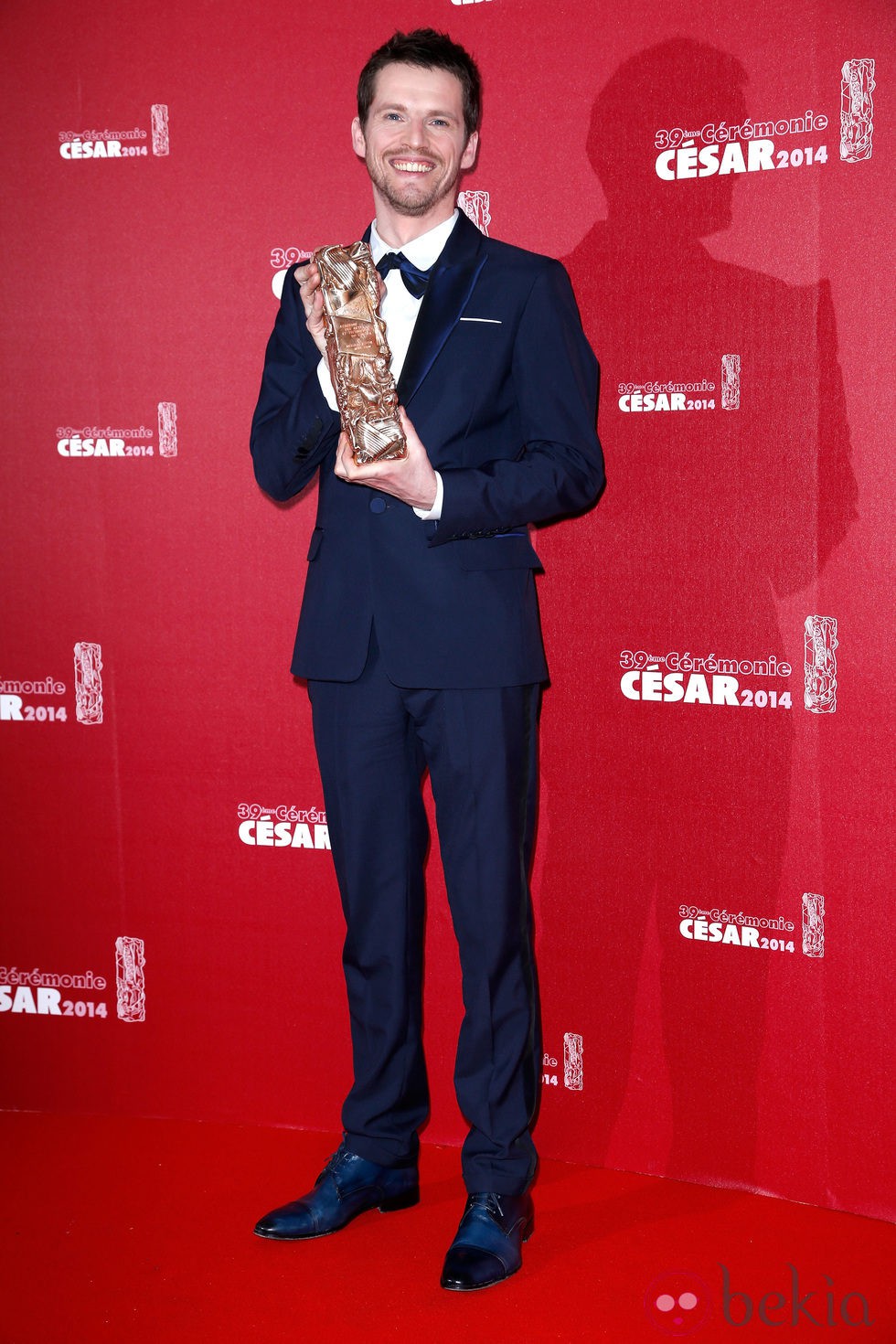 Pierre Deladonchamps en los Premios César 2014