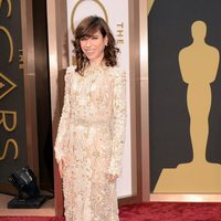 Sally Hawkins en la alfombra roja de los Oscar 2014