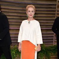 Carolina Herrera en la fiesta Vanity Fair tras los Oscar 2014