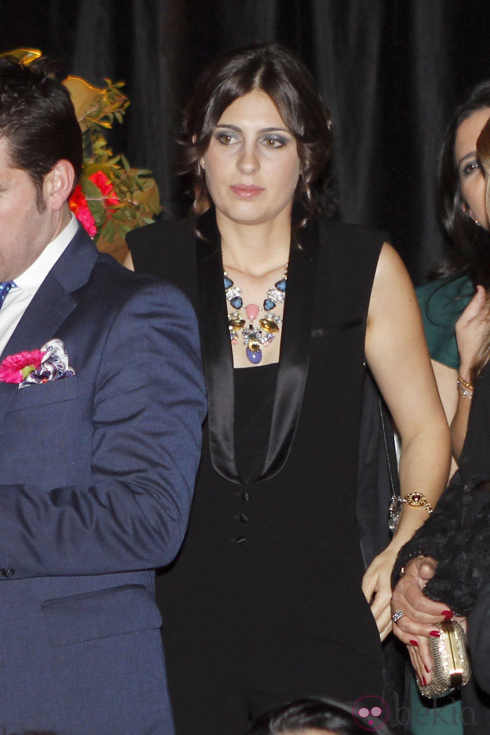Elisabeth Garrido en la fiesta organizada por su marido Morante de la Puebla