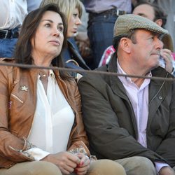 Carmen Martínez Bordiú en la primera corrida de toros de la Feria de Olivenza 2014