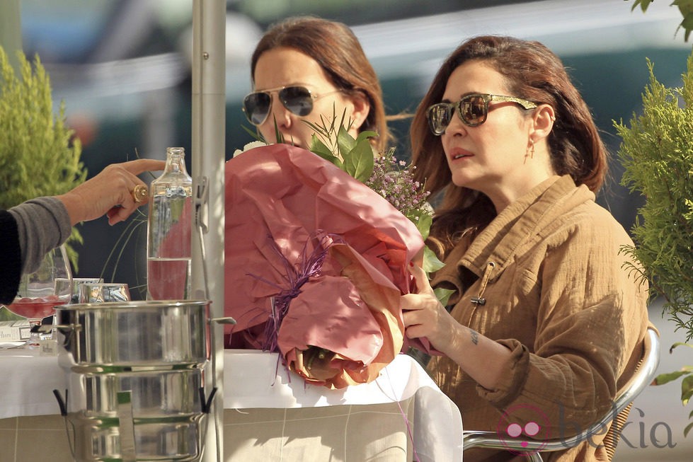 Vicky Martín Berrocal celebrando su 41 cumpleaños