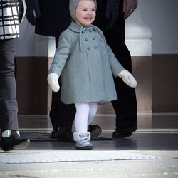 Estela de Suecia en el Día de la Princesa Heredera