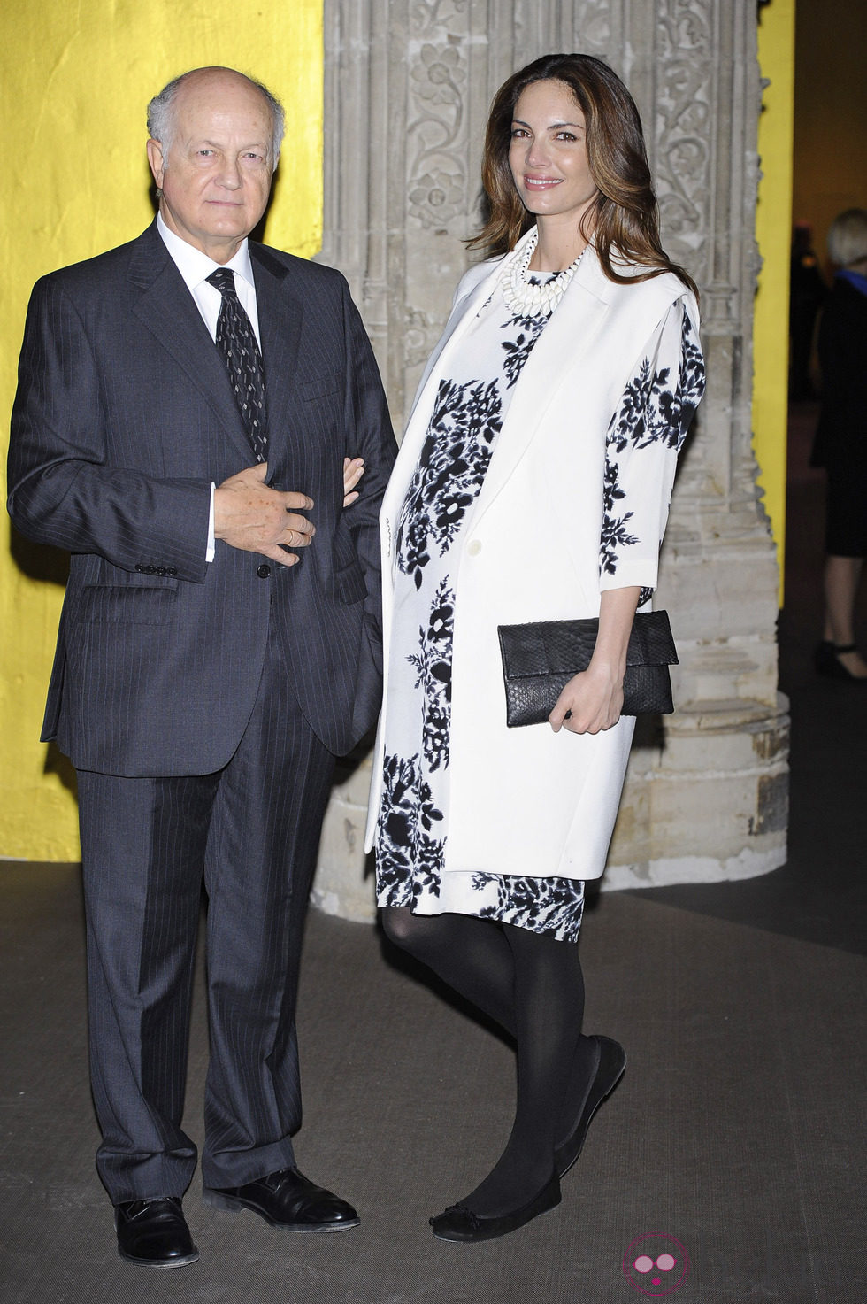 Eugenia Silva luce embarazo en la inauguración de la exposición 'El Griego de Toledo'