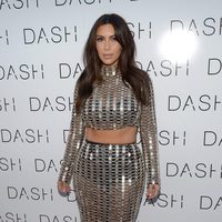 Kim Kardashian en la inauguración de su tienda Dash en Miami
