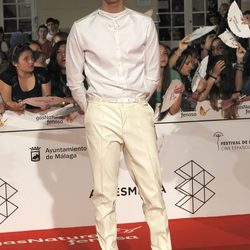 Eduardo Casanova en el estreno de 'Carmina y Amén' en el Festival de Málaga 2014