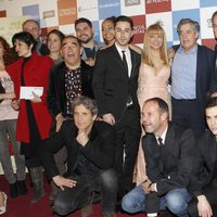 Reparto de '2 francos, 40 pesetas' el día del estreno