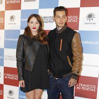 Andrea Duro y Joel Bosqued en el estreno de '2 francos, 40 pesetas'