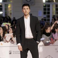 Rubén Sanz en la gala de clausura del Festival de Málaga 2014