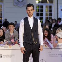 Joel Bosqued en la gala de clausura del Festival de Málaga 2014