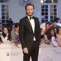 Pablo Rivero en la gala de clausura del Festival de Málaga 2014