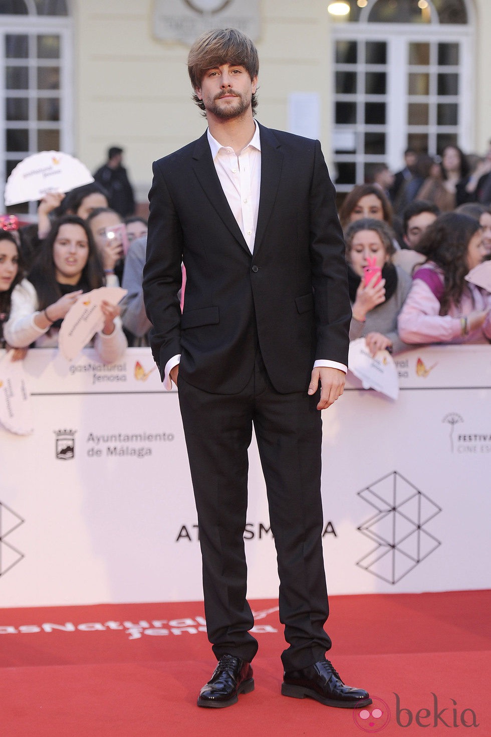 Luis Fernández en la gala de clausura del Festival de Málaga 2014