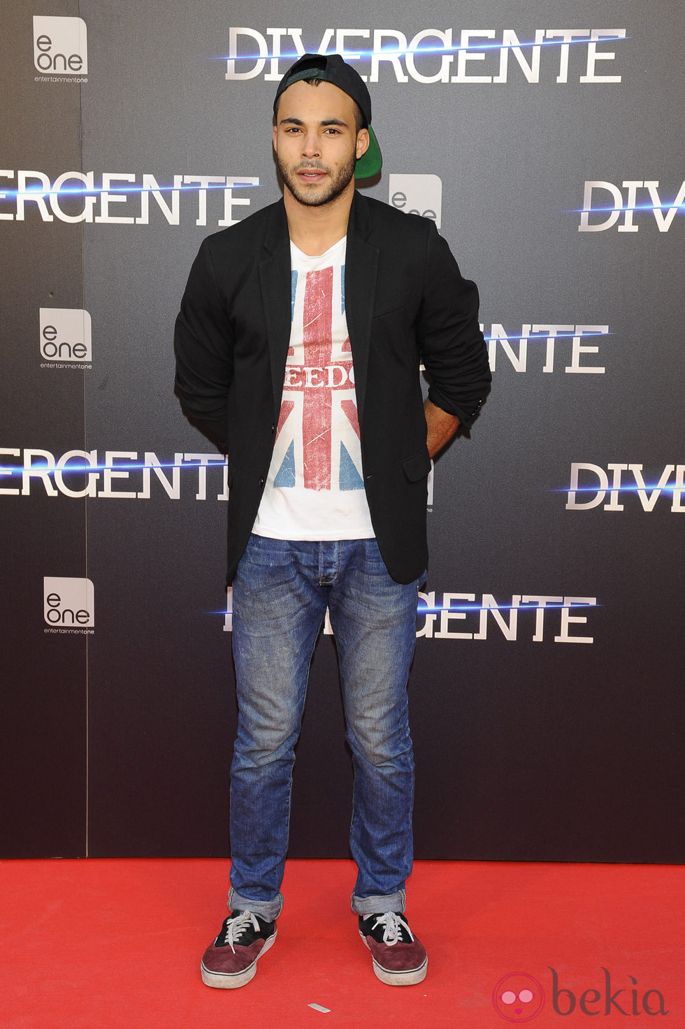 Nasser Saleh en el estreno de 'Divergente' en Madrid