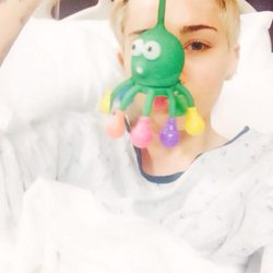 Miley Cyrus ingresada en el hospital