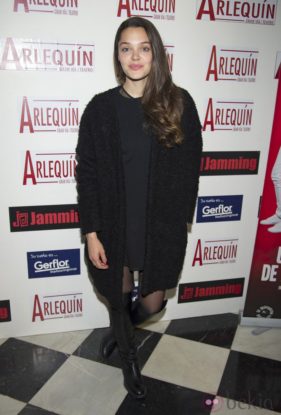 Ana Rujas en el estreno de 'Una historia de amor y miedo'