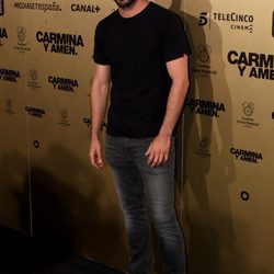 Hugo Silva en el estreno de 'Carmina y amén' en Madrid