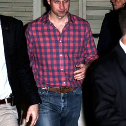 El Príncipe Guillermo de Inglaterra en Memphis para asistir a la boda de Guy Pelly y Lizzy Wilson