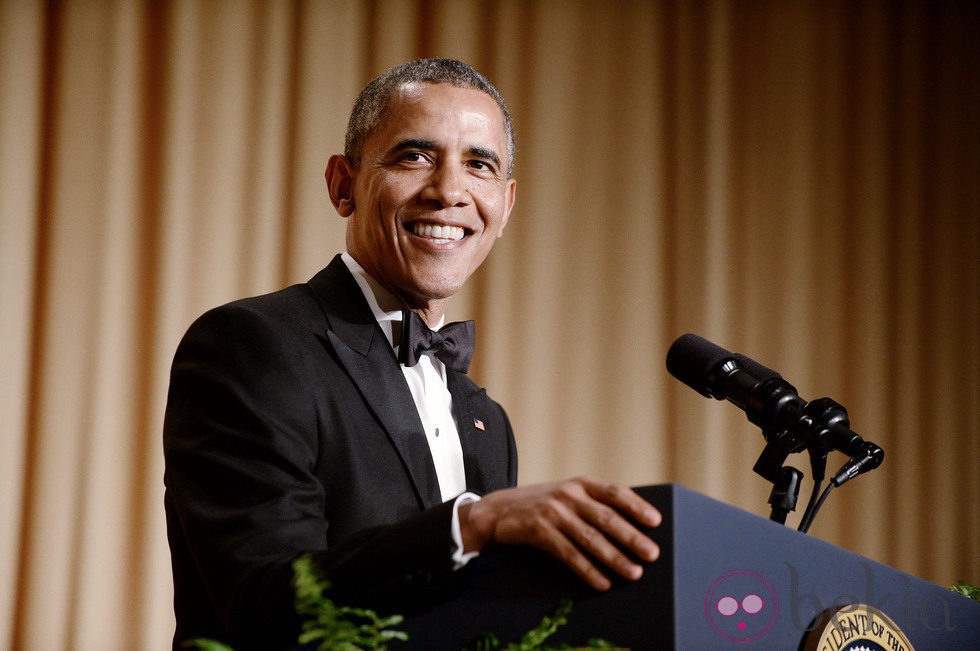 Barack Obama en la Cena de Corresponsales de la Casa Blanca 2014