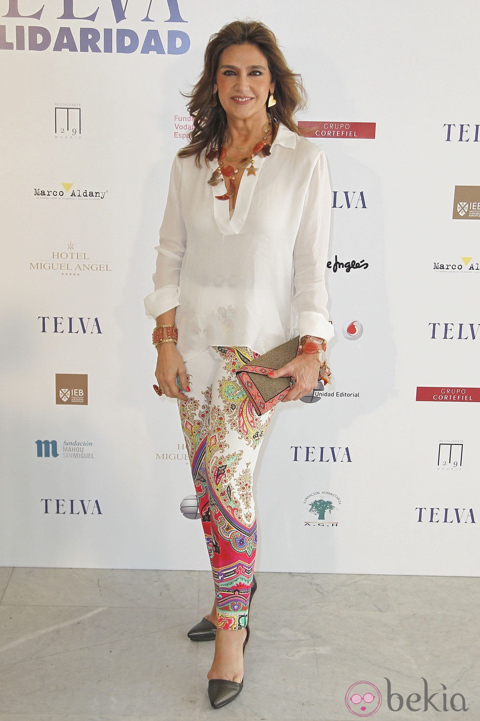 Marina Danko en los Premios Telva Solidaridad 2014