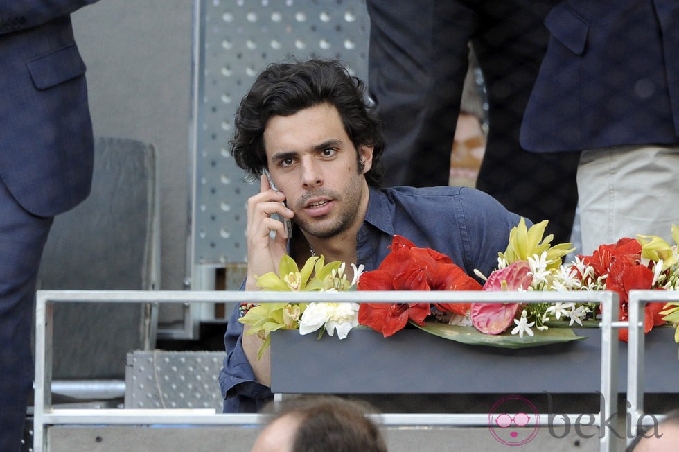 Alonso Aznar Botella en la final del Madrid Open 2014