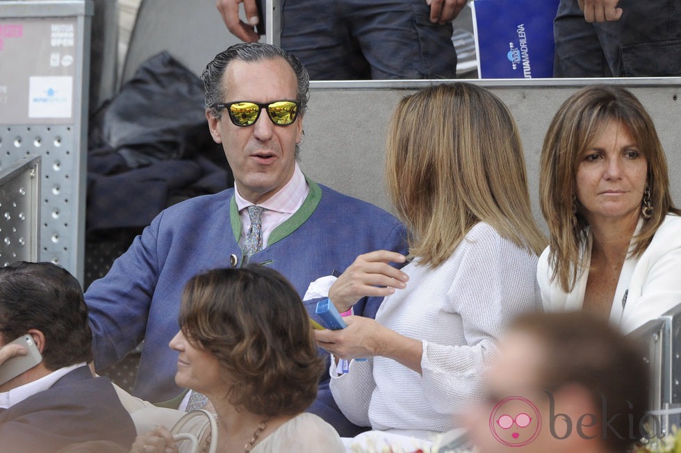 Jaime de Marichalar en la final del Madrid Open 2014