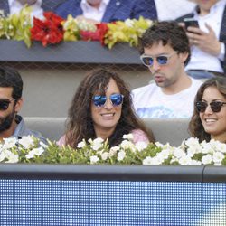 Rubén Cortada, Kalia Garzón e Hiba Abouk en la final del Madrid Open 2014