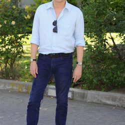 Jordi Rebellón en la presentación de 'Sin Identidad'