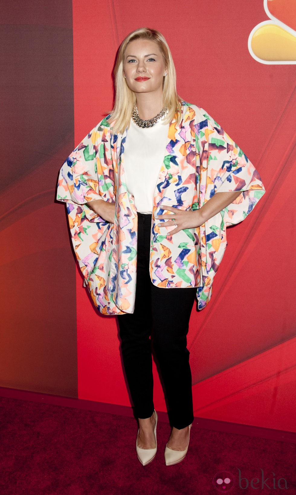 Elisha Cuthbert en los Upfronts de la NBC 2014